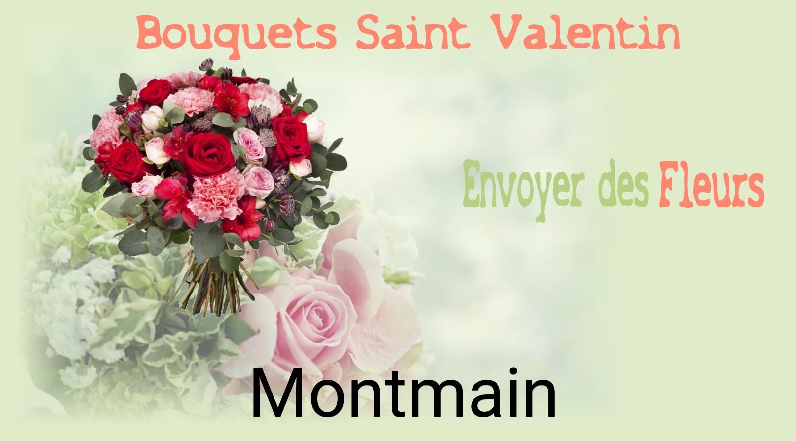 Roses de Saint-Valentin livrées à Montmain